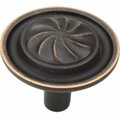 Belwith Products 1.25 in. dia. Roma Knob - Vintage Bronze BWP3461 VB